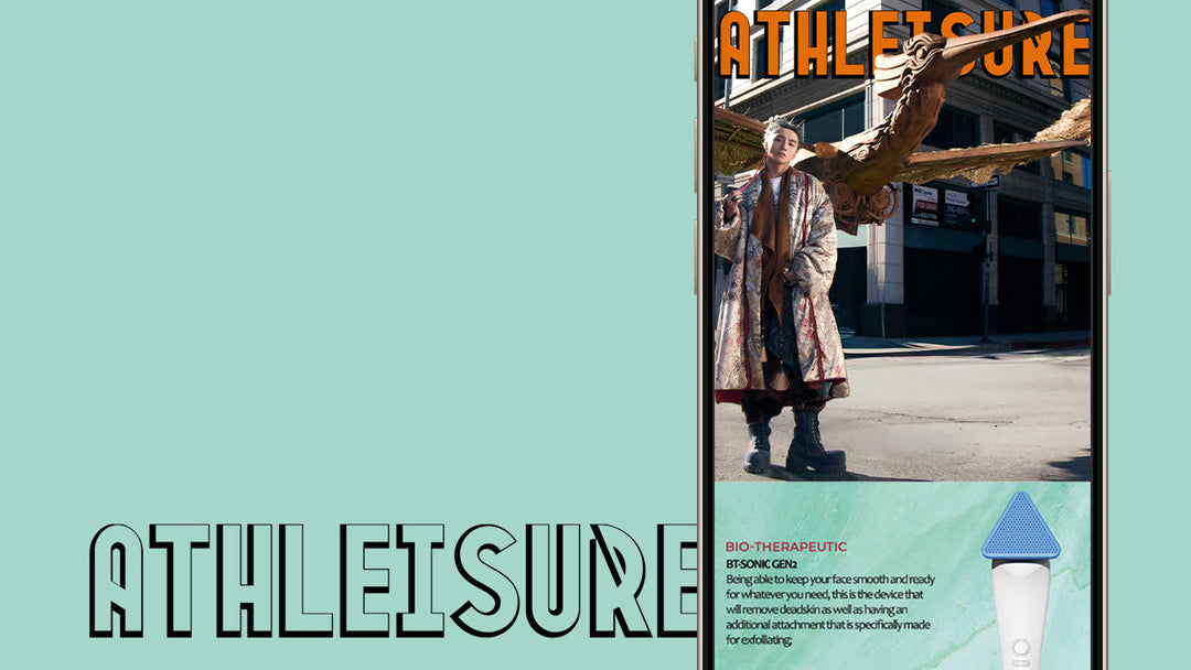 bt-sonic GEN2 featured in Athleisure magazine