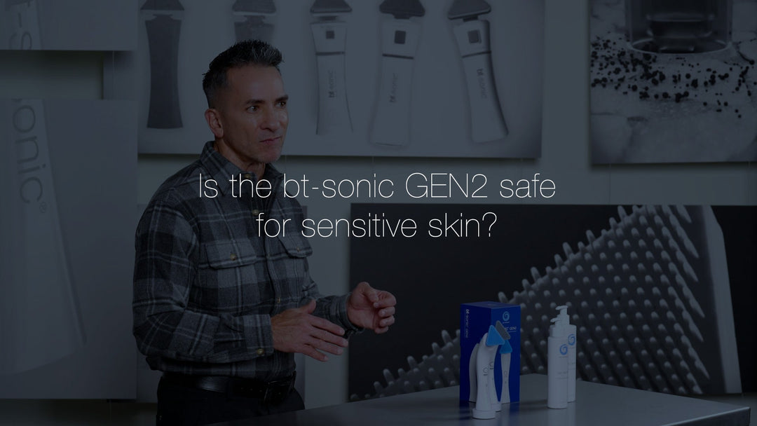 bt-sonic GEN2 FAQ: Is the bt-sonic GEN2 safe for sensitive skin?