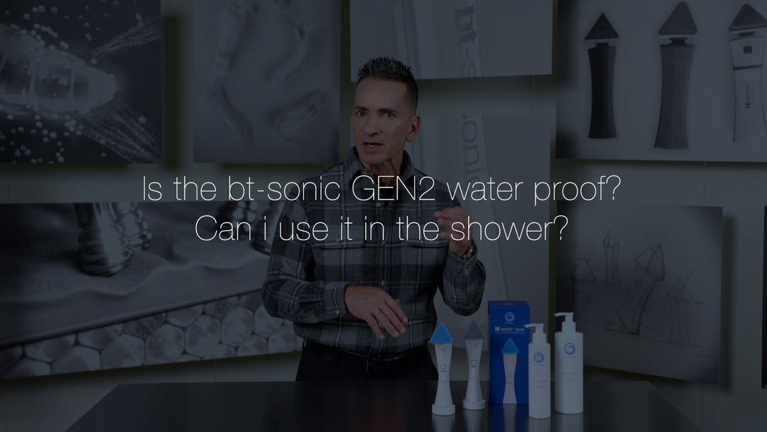 bt-sonic GEN2 FAQ: Is the bt-sonic GEN2 water proof? Can i use it in the shower?
