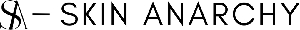 black Skin Anarchy logo on transparent background