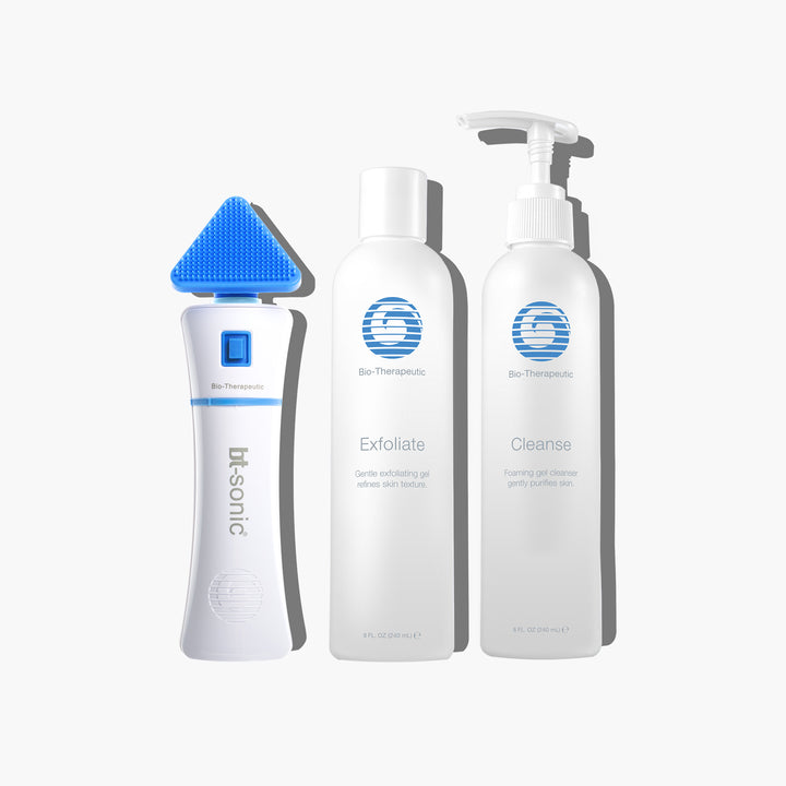 bt-sonic + Cleanse + Exfoliate