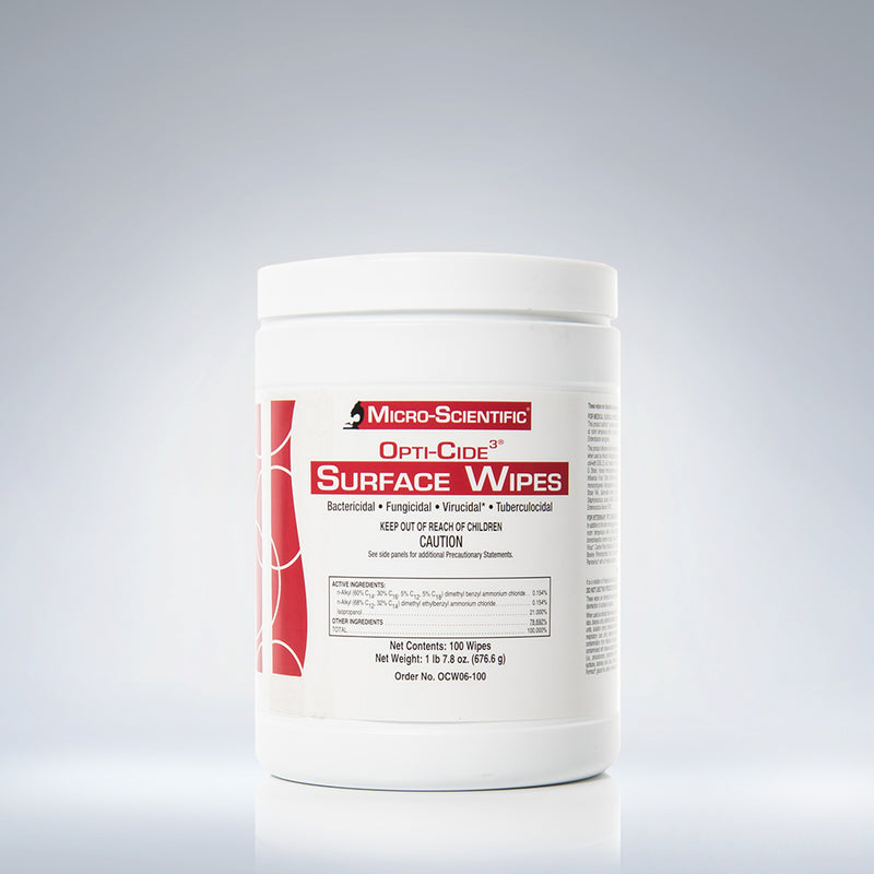 Opti-Cide 3: Wipes 100 Count