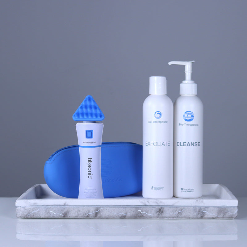 bt-sonic + Cleanse + Exfoliate