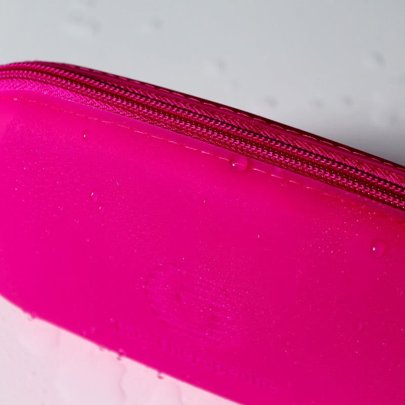 Pink Silicone Carry Bag